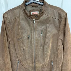 Levi’s Genuine Leather Jacket, 2xl. Worn ONCE!